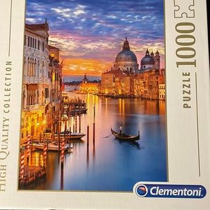 Clementoni High Quality Collection Puzzle Lighting Venice 1000 pieces